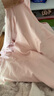 Mom Jane哺乳上衣t恤秋衣孕婦裝春秋款棉吸汗外出產(chǎn)后喂奶月子服家居服 暗粉色-100%棉-220g春秋略厚款 XL 曬單實(shí)拍圖