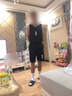 倫思登籃球服套裝男定制大學(xué)生夏季美式籃球衣運動(dòng)訓練聯(lián)賽比賽隊服訂制 YW-938黑色 XL碼（165-170cm 120-130斤） 曬單實(shí)拍圖
