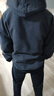 京東京造衛(wèi)衣男秋冬連帽衛(wèi)衣侶長(zhǎng)袖衛(wèi)衣重磅磨毛寬松學(xué)生上衣 中灰 L 曬單實(shí)拍圖