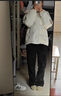 冬季棉服男大紅韓版潮流潮流面包服棉衣外套男裝學(xué)生運動(dòng)休閑棉襖 紅色 M 曬單實(shí)拍圖