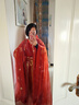 鐘靈記  【特價(jià)微瑕】神都夢(mèng)影  煙霞錦韻  連帽斗篷 交領(lǐng)大袖襦一件現貨 XS 曬單實(shí)拍圖