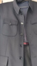 CANDYPRINCE 中山裝 老式中山服套裝 中老年男裝 爸爸裝 老年人衣服男 爺爺裝 海軍藍(lán)(春秋款)上衣+褲子 L /170-(體重110-125斤) 曬單實(shí)拍圖