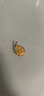 周六福（ZLF）  黃金吊墜女款玫瑰蝴蝶圓牌復(fù)古足金掛墜 定價(jià) 吊墜 -1.18g 曬單實(shí)拍圖