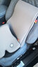 GiGi汽車(chē)頭枕記憶棉車(chē)用頸枕車(chē)載頭靠枕靠墊枕頭可調節高低灰色 曬單實(shí)拍圖