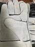 熊火防咬手套寵物防貓狗防抓訓狗貓加長(cháng)加厚耐撕咬牛皮防撓貓咪 白色-45cm 曬單實(shí)拍圖