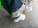 回力女鞋老爹鞋子女真皮高幫時(shí)尚厚底軟底運動(dòng)鞋休閑鞋 白色高幫時(shí)尚單鞋 39 曬單實(shí)拍圖