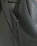 阿悠胖休閑職業(yè)大碼馬甲男商務(wù)正裝馬甲結婚伴郎工裝面試坎肩背心上衣 曬單實(shí)拍圖