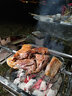 柯曼戶外翻轉(zhuǎn)烤雞架MK-60不銹鋼櫸木手柄旋轉(zhuǎn)烤肉架野外燒烤裝備 曬單實拍圖