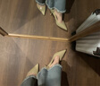 73Hours劉亦菲同款女鞋Brittany春夏新款通勤尖頭職業(yè)細(xì)高跟鞋淺口單鞋女 空氣棉-亮面牛皮-卡其-6.5cm 37 曬單實(shí)拍圖