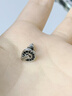 SINCE YOU星鉆耳釘男銀個性設(shè)計感可定制刻字耳環(huán)磁吸無耳洞耳夾女七夕禮物 太空灰耳釘款（單只） 現(xiàn)貨速發(fā)【順豐包郵】 曬單實拍圖