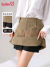 班尼路（Baleno）燈芯絨A字半身裙女2025年冬季簡(jiǎn)約時(shí)尚百搭短裙帶內襯防走光裙子 曬單實(shí)拍圖