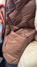 坦博爾兒童羽絨服男童女童短款輕薄中大童保暖外套310126Z 橡木棕140 曬單實(shí)拍圖
