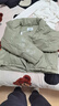 森馬（Semir）羽絨服女短款立領(lǐng)小個(gè)子優(yōu)雅溫柔2024冬寬松仿皮外套107824113005 曬單實(shí)拍圖