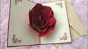 泓述七夕3d立體情人節賀卡手工大玫瑰花情侶表白生日高顏值優(yōu)雅立體書(shū)祝福結婚卡片送女朋友 玫瑰花語(yǔ) 曬單實(shí)拍圖
