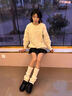 卓詩尼英倫風(fēng)小皮鞋女2025秋季新款厚底增高小個子樂福鞋女鞋子系帶單鞋 黑色 37 曬單實拍圖