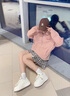 百麗踏環(huán)球小眾原創(chuàng)厚底小白鞋女春季2025新款學(xué)生百搭運動鞋板鞋子 B112白色【升級款】 38 曬單實拍圖