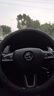 毅迅翻毛汽車方向盤套保護套吸汗防滑超薄四季可用車載用品圓形把套 圓型-斯柯達明銳柯米克速派柯珞克 曬單實拍圖