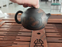 建水紫陶茶壺手工純正云南非坭興陶紫砂壺西施家用陶瓷小茶壺漢瓦 線雕西施壺 210ml 曬單實(shí)拍圖