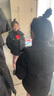 李寧童裝兒童羽絨服女小大童85%鴨絨簡(jiǎn)約寬松保暖外套140YYMU106-1 曬單實(shí)拍圖