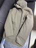 凱撒（KAISER）派克服尼克服男士水貂皮草大衣整貂內膽連帽秋冬季厚款行政商務(wù)風(fēng) 銀藍整貂內膽 170/L 適合體重110-130斤 曬單實(shí)拍圖