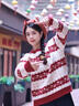 lagogo【抗起球】費(fèi)爾島條紋針織女拉谷谷2025年春季新款寬松毛衣 混色 L 曬單實(shí)拍圖