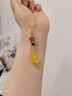 詩(shī)芙璐南紅瑪瑙桃花項(xiàng)鏈女自然雞油黃蜜蠟吊墜轉(zhuǎn)運(yùn)珠銀項(xiàng)鏈送媽媽送女友 南紅瑪瑙桃花蜜蠟珠銀項(xiàng)鏈 曬單實(shí)拍圖