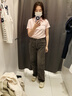 Navigare意大利小帆船短袖T恤衫女士25夏季時(shí)尚翻領(lǐng)體恤衫薄款透氣上衣女 珊瑚粉 M 曬單實(shí)拍圖