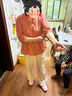 蜜凡蘇棉麻套裝兩件套復古裝小個子夏裝女士高端亞麻夏季苧麻上衣休閑褲 搭配A(高端套裝奢華/小個子套裝 L(100-120斤) 曬單實拍圖