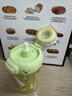 旺佰福喜羊羊與灰太狼水杯女高顏值懶羊羊吸管杯子學(xué)生上學(xué)專(zhuān)用生日禮物 （3D貼+杯刷+禮袋）喜羊羊 710ml 曬單實(shí)拍圖