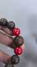 福進(jìn)家朱砂散珠帝王砂原礦高含量手串DIY小配件單珠正品圓珠單顆手鏈串 帝王砂散珠12MM*1顆 曬單實(shí)拍圖