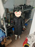 太平鳥男裝【暗紋印花】過膝長款羽絨服冬季連帽防寒服 黑色 第一批 2XL 曬單實拍圖
