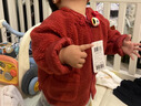 巴拉巴拉男童棉衣女童棉襖寶寶棉服冬裝2025年拜年服毛絨外套208125106201 曬單實拍圖