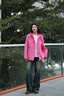 探路者（TOREAD）【探護】沖鋒衣女戶(hù)外徒步防潑水防風(fēng)透氣登山服外套男劉昊然同款 桃花雪 【三防科技】 L (150-170斤） 曬單實(shí)拍圖
