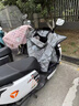 俞兆林電動車擋風被四季通用防曬防潑水摩托車電瓶車通用防風罩春季新款 珠光灰-愛心【四季款】 曬單實拍圖
