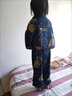 G·DUCK KIDS小黃鴨男童春裝套最裝新款兒童春秋款牛仔兩件套洋氣寶寶痞帥休閑 藍色 120 cm 曬單實(shí)拍圖