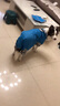 寵星記 大狗狗雨衣 寵物四腳全包雨衣 中大型犬 雨天衣服金毛薩摩哈士奇 藍色 24碼 曬單實拍圖