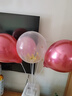 倍歡喜 生日?qǐng)鼍安贾脷馇蜃里h裝飾支架男孩女孩浪漫表白婚房寶寶周歲 粉色城堡拉旗桌飄氣球布置 曬單實(shí)拍圖