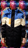 雪中飛【一衣三穿】兒童羽絨服三合一男童沖鋒衣女童拼接外套冬季加厚 藍(lán)色 140 曬單實(shí)拍圖