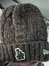 NEW ERA紐亦華MLB針織帽男女情侶NY保暖帽子冬季毛線(xiàn)帽冷帽 13354012-黑色 OSFM 曬單實(shí)拍圖