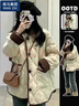 棉致菱格翻領(lǐng)撞色加厚棉服女冬季新款棉衣外套羽棉襖絨服小個(gè)子面包服 803薄荷色【高品質(zhì)35】 M 110-125斤 曬單實(shí)拍圖