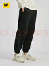 CAT卡特新品男士戶(hù)外經(jīng)典LOGO繡花休閑褲城市輕戶(hù)外 黑色 XL 曬單實(shí)拍圖