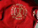 唐獅童裝兒童紅色衛(wèi)衣男童2025新款秋冬季加絨蛇年新年衣服女童上衣 【新年加絨款】紅色/星星中國 160 曬單實拍圖