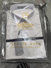 金利來(lái)（GOLDLION）純棉免燙短袖襯衫春夏新款三防透氣易打理商務(wù)正裝襯衣有口袋 白色平紋 40 120-140斤 曬單實(shí)拍圖