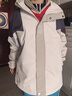 李寧童裝兒童羽絨服男女小大童85%鴨絨三合一風(fēng)衣套裝150YWBU045-1 曬單實(shí)拍圖