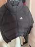 阿迪達斯（adidas）短款羽絨服女裝2025冬季新款運動(dòng)服戶(hù)外加厚保暖棉羽外套 黑色白標CLIMAWARM科技拒風(fēng)保暖 M 曬單實(shí)拍圖