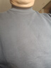 馬登工裝 美式休閑基礎款半高領(lǐng)毛衣保暖套頭針織打底衫男士秋季 隕石灰 XL 曬單實(shí)拍圖