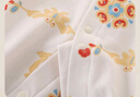 漢宮優(yōu)品女寶寶連衣春秋季嬰兒外出服國風(fēng)初生兒衣服純棉衣服新生 米白 66cm 曬單實(shí)拍圖