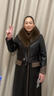 靈范兒海寧真皮皮衣羽絨服女2024新款冬季鵝絨狐貍毛皮草外套中長款 黑色 3XL 曬單實(shí)拍圖