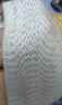 金菊特價100%山羊絨金銀絲亮片提花半高領打底毛衣女羊絨衫 白色 XL  曬單實拍圖