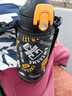 膳魔師（THERMOS）進口直飲杯帶杯套可側背大容量男女士學生兒童便攜不銹鋼水杯FJJ 黑色 直飲+杯蓋 FJJ-600WF 曬單實拍圖